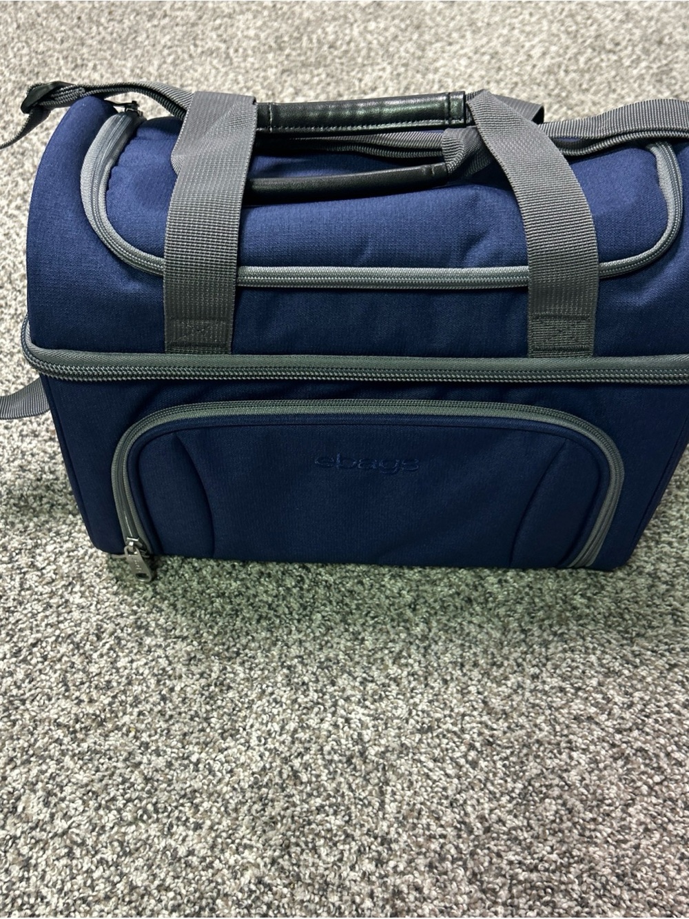 eBags Crew Cooler II Insulated Lunch Bag in Blue Travel Flight Attendant Pilot